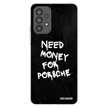 Picasee husă transparentă din silicon pentru Samsung Galaxy A73 5G - Black Dollar