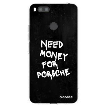 Picasee husă transparentă din silicon pentru Xiaomi Redmi A1 - Black Dollar