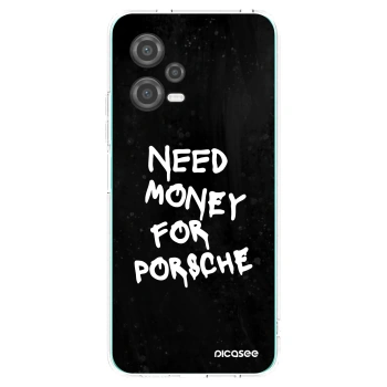 Picasee husă transparentă din silicon pentru Xiaomi Poco X5 - Black Dollar