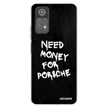 Picasee husă transparentă din silicon pentru Xiaomi Redmi Note 11S 5G - Black Dollar
