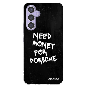 Picasee husă transparentă din silicon pentru Samsung Galaxy A54 5G A546B - Black Dollar