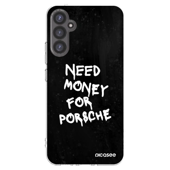 Picasee husă transparentă din silicon pentru Samsung Galaxy A34 5G A346B - Black Dollar