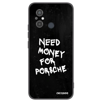 Picasee husă neagră din silicon pentru Xiaomi Redmi 12C - Black Dollar