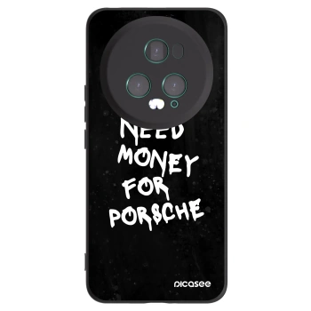 Picasee husă neagră din silicon pentru Honor Magic5 Pro - Black Dollar