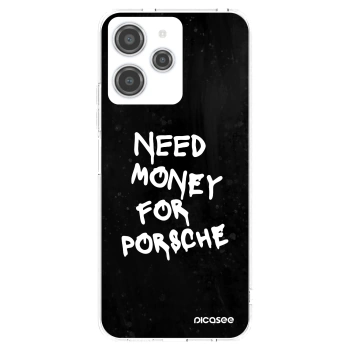 Picasee husă transparentă din silicon pentru Xiaomi Redmi 12 4G - Black Dollar