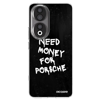 Picasee husă transparentă din silicon pentru Honor 90 5G - Black Dollar
