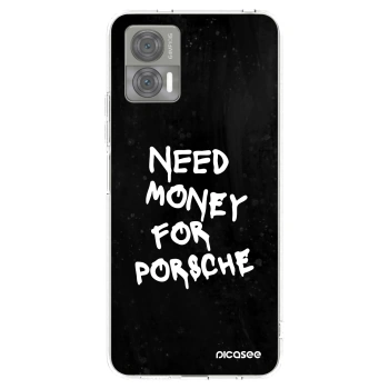 Picasee husă transparentă din silicon pentru Motorola Edge 30 Neo - Black Dollar