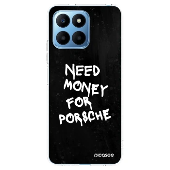 Picasee husă transparentă din silicon pentru Honor 70 Lite - Black Dollar