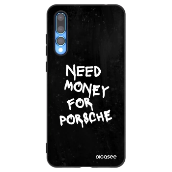 Picasee husă neagră din silicon pentru Huawei P20 Pro - Black Dollar