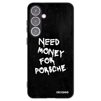 Picasee husă neagră din silicon pentru Samsung Galaxy S24+ S926B 5G - Black Dollar