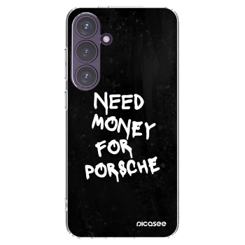 Picasee husă transparentă din silicon pentru Samsung Galaxy S24+ S926B 5G - Black Dollar