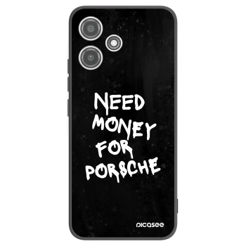 Picasee husă neagră din silicon pentru Xiaomi Redmi 12 5G - Black Dollar
