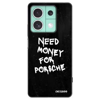 Picasee husă neagră din silicon pentru Xiaomi Redmi Note 13 5G - Black Dollar