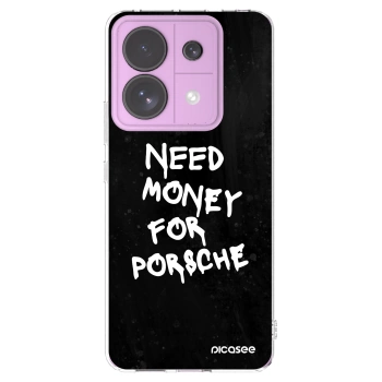 Picasee husă transparentă din silicon pentru Xiaomi Redmi Note 13 Pro 5G - Black Dollar