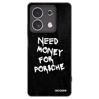Picasee husă neagră din silicon pentru Xiaomi Redmi Note 13 4G - Black Dollar