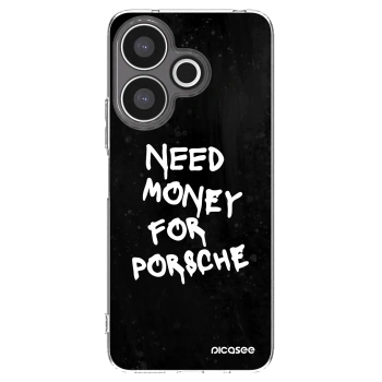 Picasee husă transparentă din silicon pentru Xiaomi Redmi 13 4G - Black Dollar