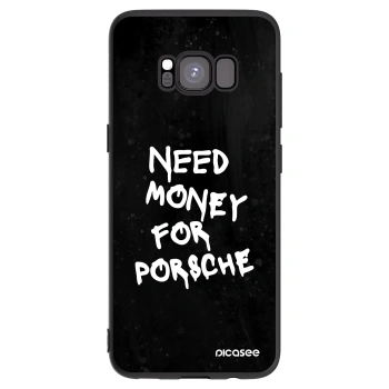 Picasee husă neagră din silicon pentru Samsung Galaxy S8 G950F - Black Dollar