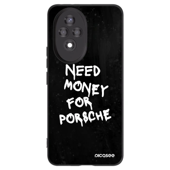Picasee husă neagră din silicon pentru Honor 200 5G - Black Dollar