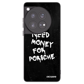 Picasee husă neagră din silicon pentru OnePlus 12 5G - Black Dollar