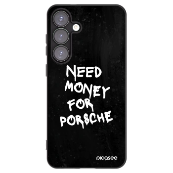 Picasee husă neagră din silicon pentru Samsung Galaxy S25+ 5G - Black Dollar