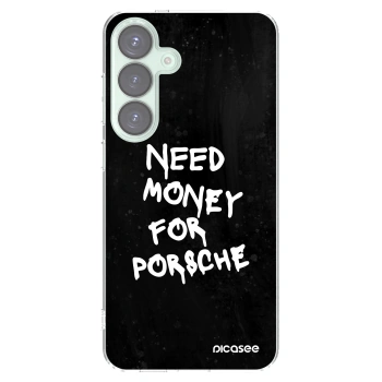 Picasee husă transparentă din silicon pentru Samsung Galaxy S25+ 5G - Black Dollar