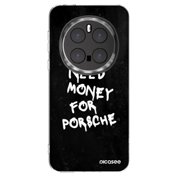 Picasee husă transparentă din silicon pentru Honor Magic7 Pro 5G - Black Dollar