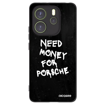 Picasee husă neagră din silicon pentru Xiaomi Redmi Note 14 4G - Black Dollar