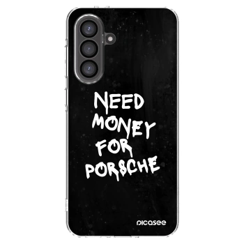 Picasee husă transparentă din silicon pentru Samsung Galaxy A56 5G A566B - Black Dollar