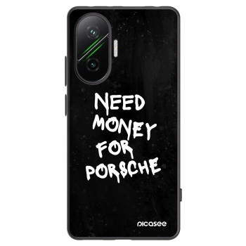 Picasee husă neagră din silicon pentru Xiaomi Poco F7 5G - Black Dollar