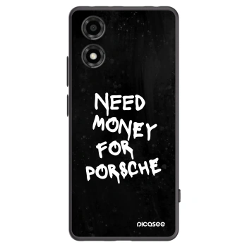 Picasee husă neagră din silicon pentru Motorola Moto E14 - Black Dollar