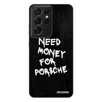 Picasee Fashion Case pentru Samsung Galaxy S21 Ultra 5G G998B - Black Dollar
