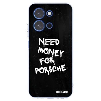 Picasee husă transparentă din silicon pentru Xiaomi Redmi 15C 4G - Black Dollar