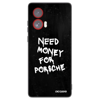 Picasee husă neagră din silicon pentru Motorola Edge 50 Fusion - Black Dollar