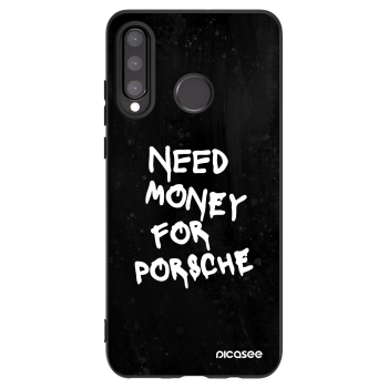 Picasee husă neagră din silicon pentru Huawei P30 Lite - Black Dollar