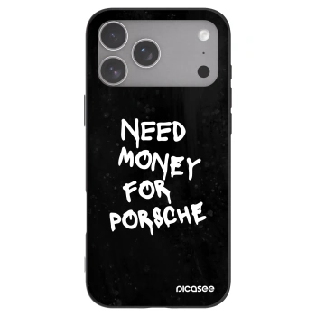 Picasee husă neagră din silicon pentru Apple iPhone 18 Pro Max - Black Dollar