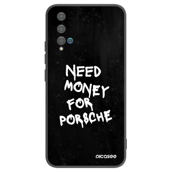 Picasee husă neagră din silicon pentru Huawei Nova 5T - Black Dollar