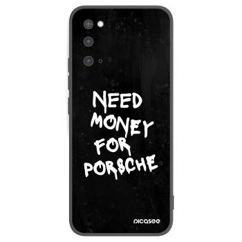 Picasee husă neagră din silicon pentru Samsung Galaxy S20 G980F - Black Dollar