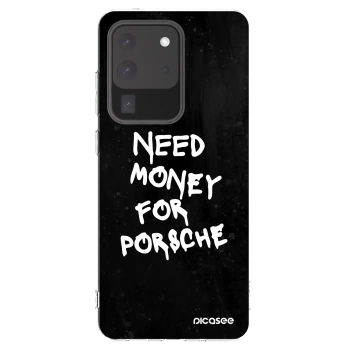 Picasee husă transparentă din silicon pentru Samsung Galaxy S20 Ultra 5G G988F - Black Dollar