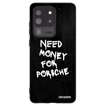 Picasee husă neagră din silicon pentru Samsung Galaxy S20 Ultra 5G G988F - Black Dollar