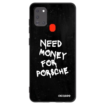 Picasee husă neagră din silicon pentru Samsung Galaxy A21s - Black Dollar