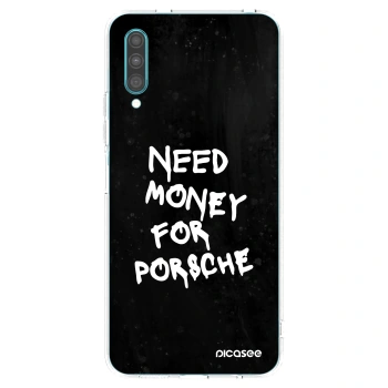 Picasee husă transparentă din silicon pentru Samsung Galaxy A30s A307F - Black Dollar