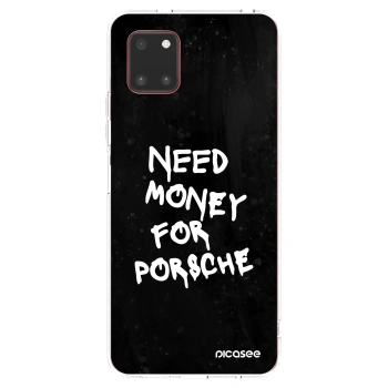 Picasee husă transparentă din silicon pentru Samsung Galaxy Note 10 Lite N770F - Black Dollar