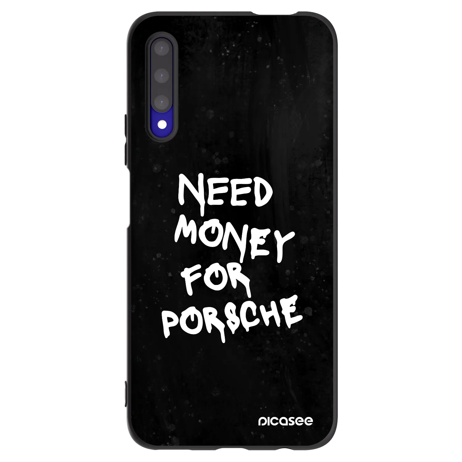 Picasee husă neagră din silicon pentru Honor 9X Pro - Black Dollar
