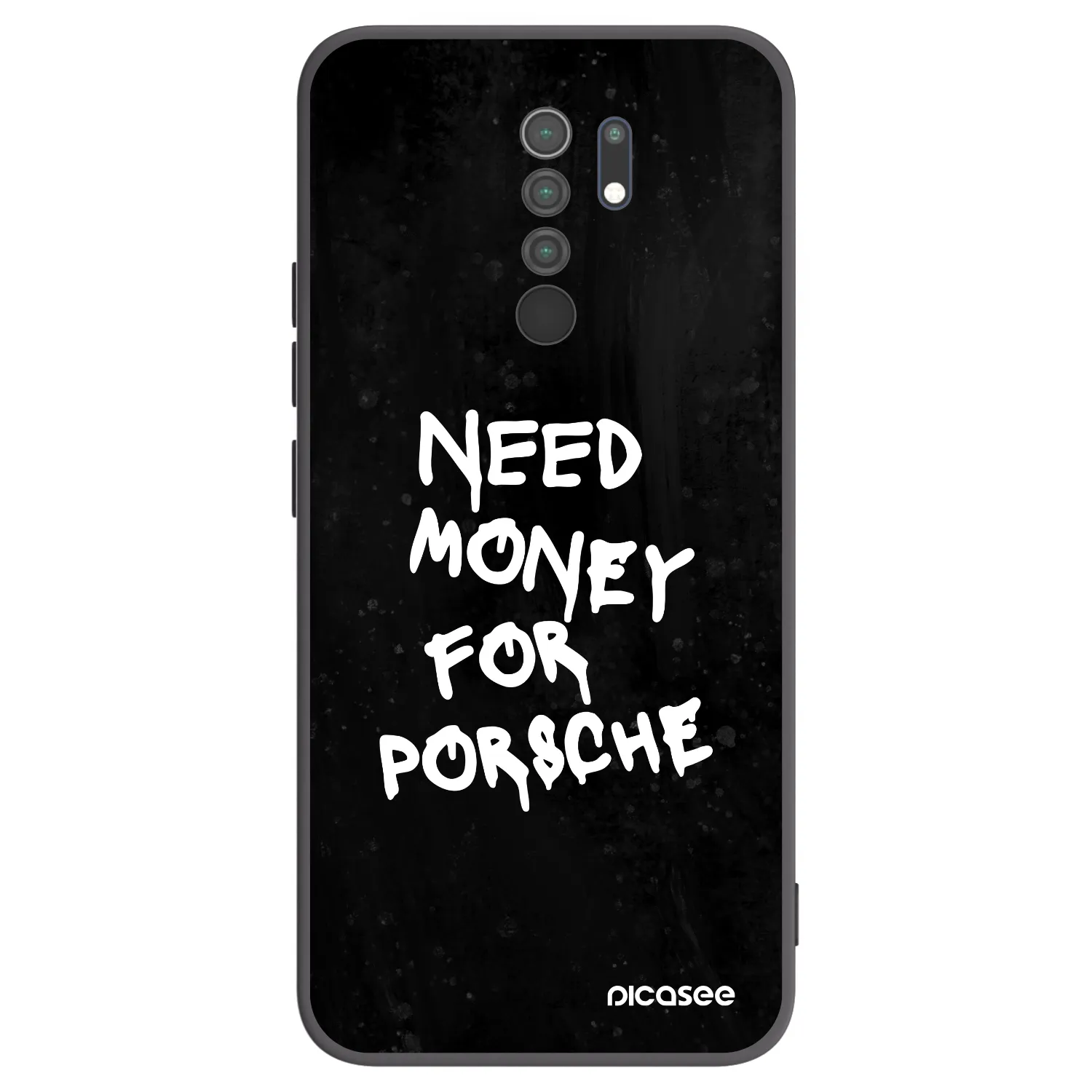 Picasee husă neagră din silicon pentru Xiaomi Redmi 9 - Black Dollar