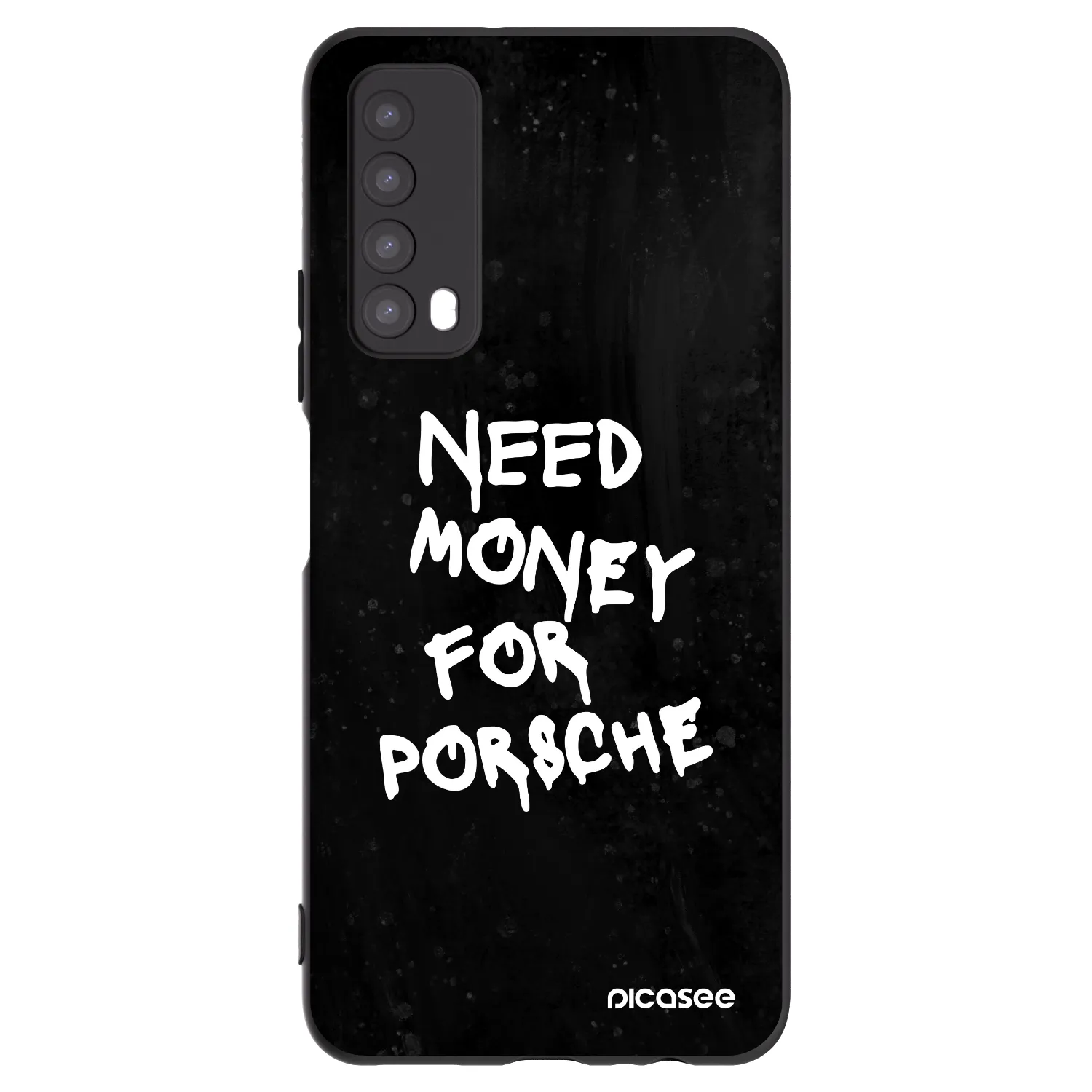 Picasee husă neagră din silicon pentru Huawei P Smart 2021 - Black Dollar