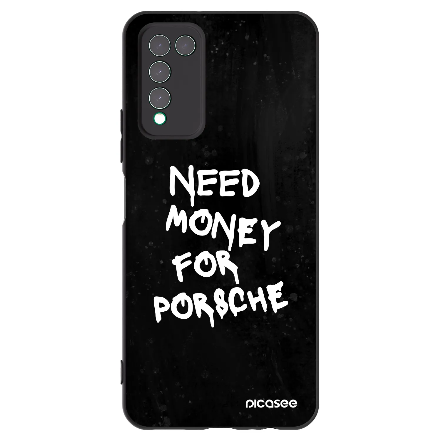 Picasee husă neagră din silicon pentru Honor 10X Lite - Black Dollar