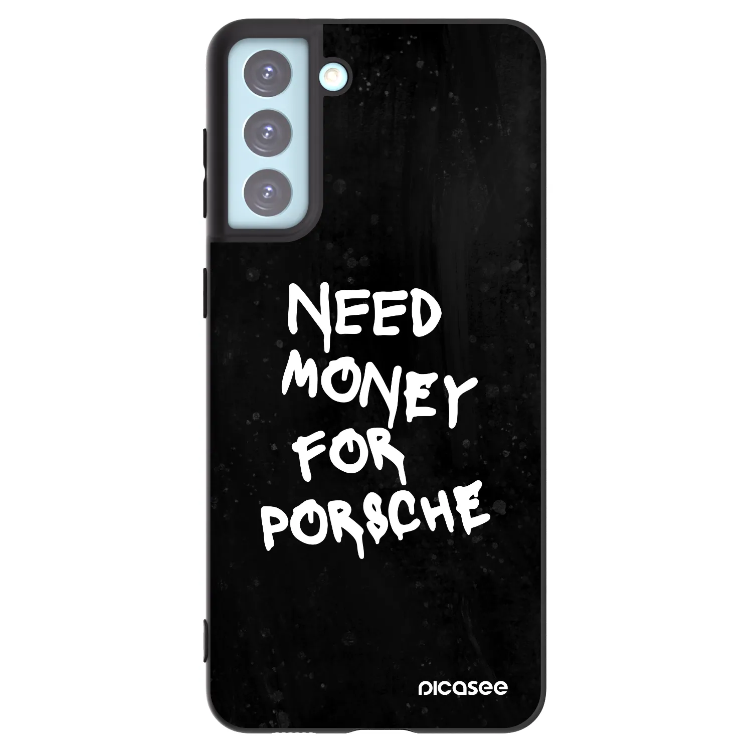 Picasee husă neagră din silicon pentru Samsung Galaxy S21+ 5G G996F - Black Dollar