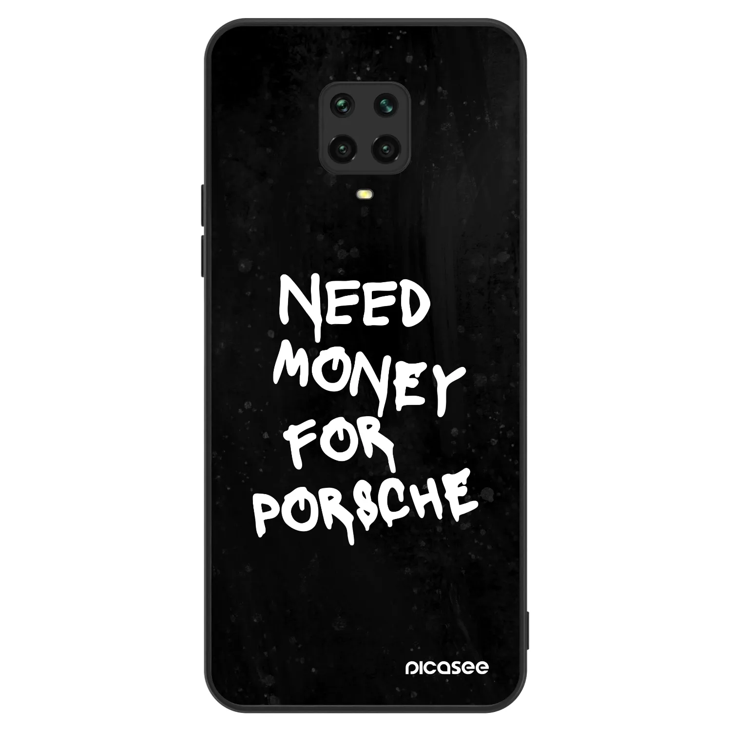 Picasee ULTIMATE CASE pentru Xiaomi Redmi Note 9 Pro - Black Dollar