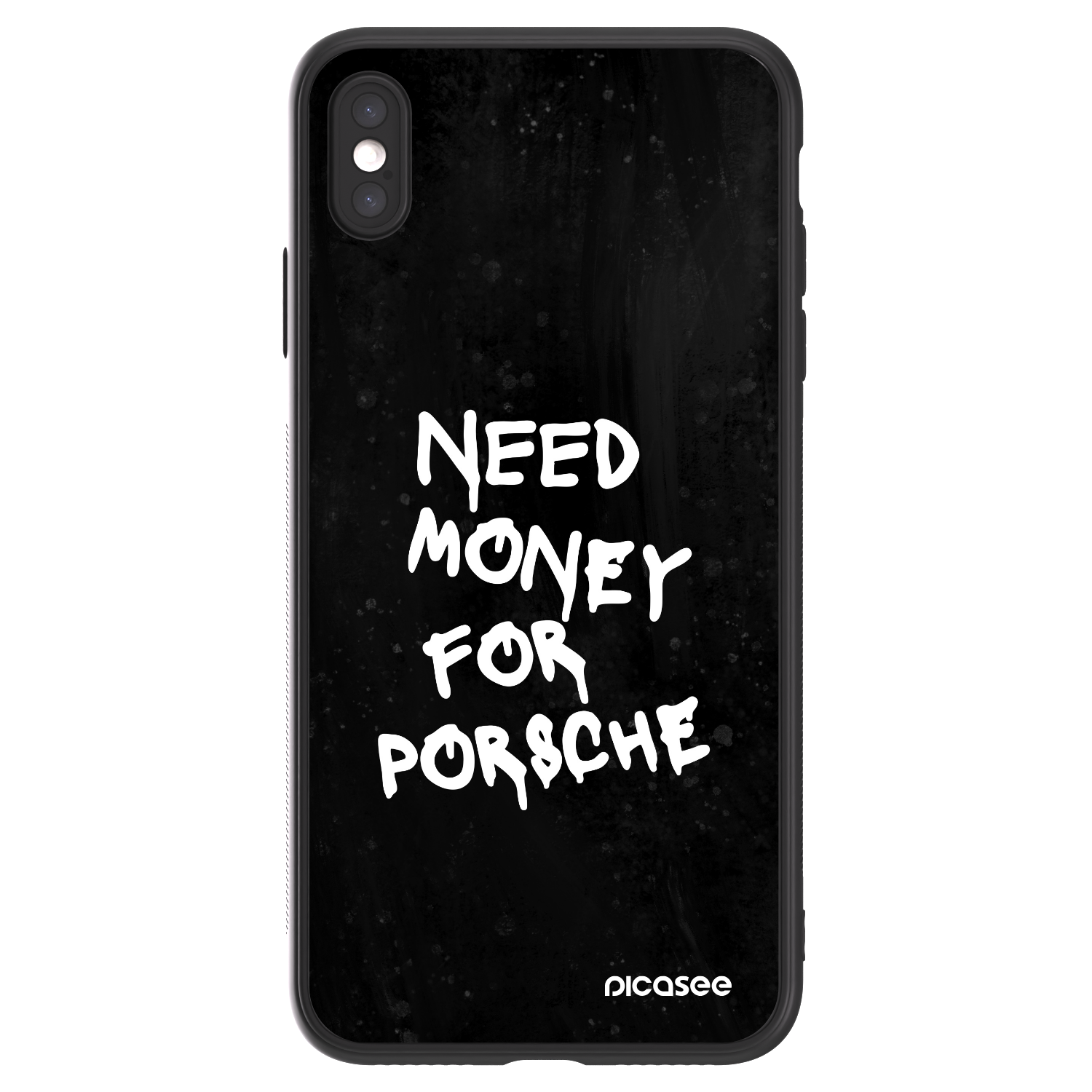 Picasee ULTIMATE CASE pentru Apple iPhone XS Max - Black Dollar