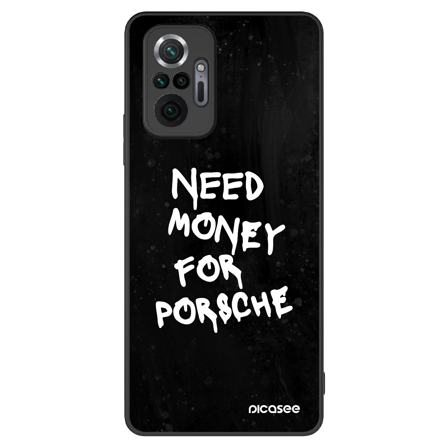 Picasee ULTIMATE CASE pentru Xiaomi Redmi Note 10 Pro - Black Dollar